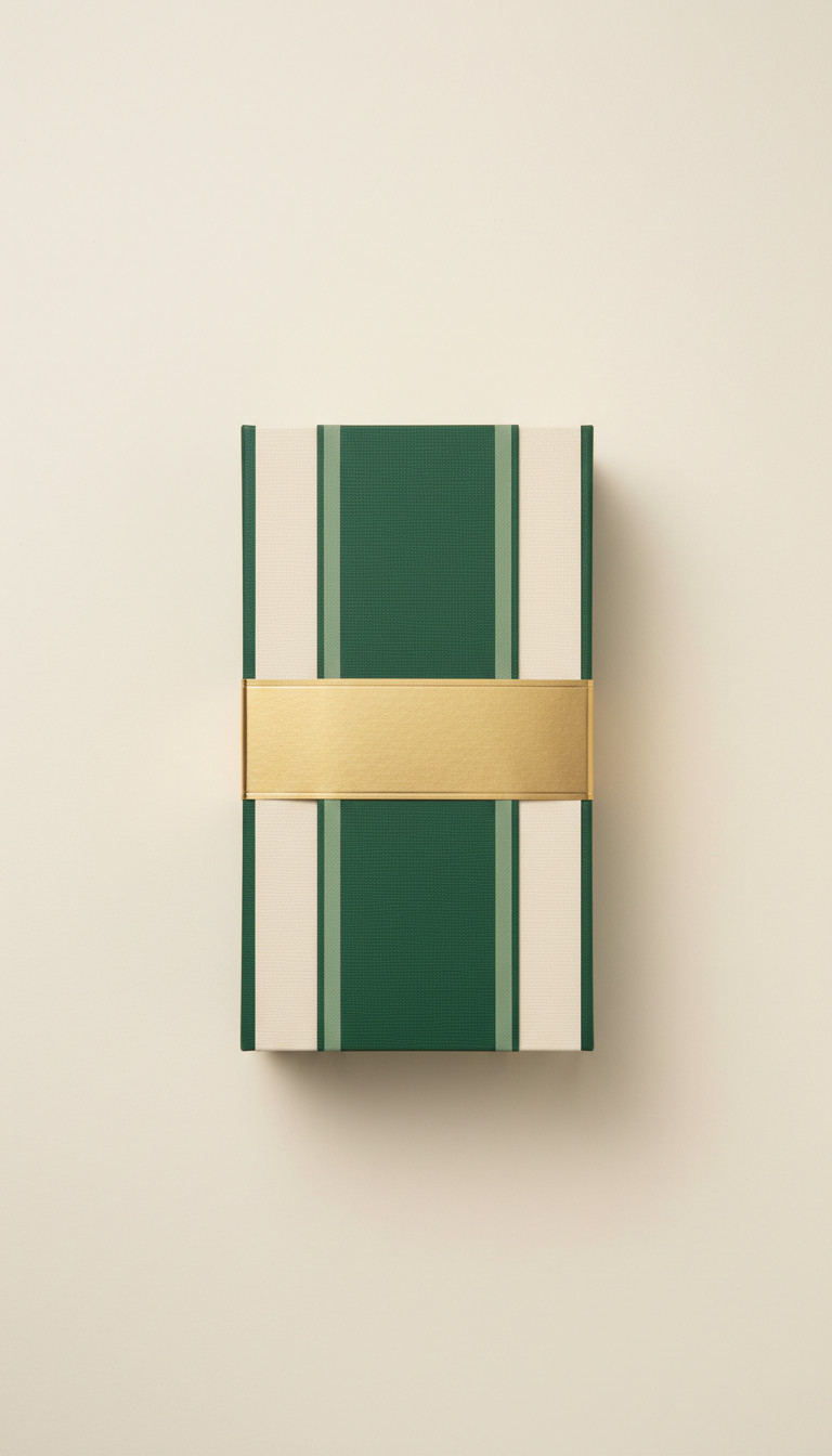 Elegant Book-Inspired Packaging Box